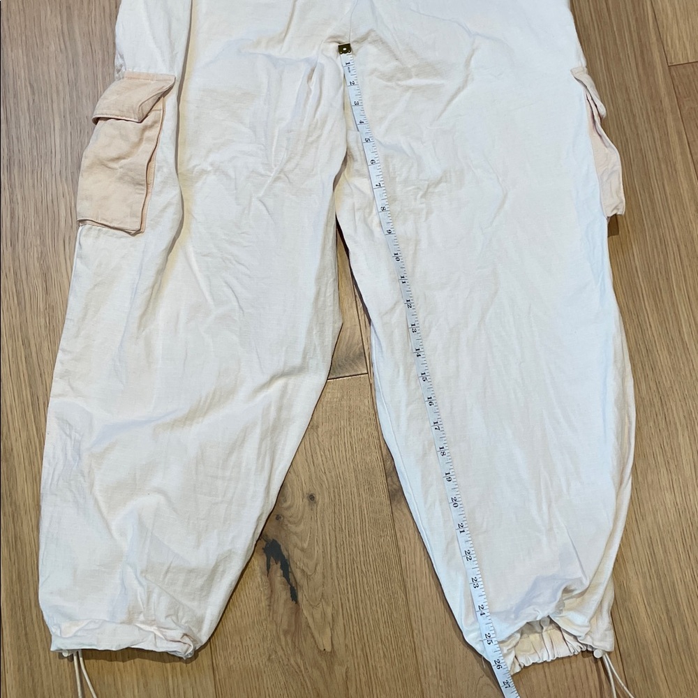 adidas White Cargo Track Pants - Picture 7 of 8